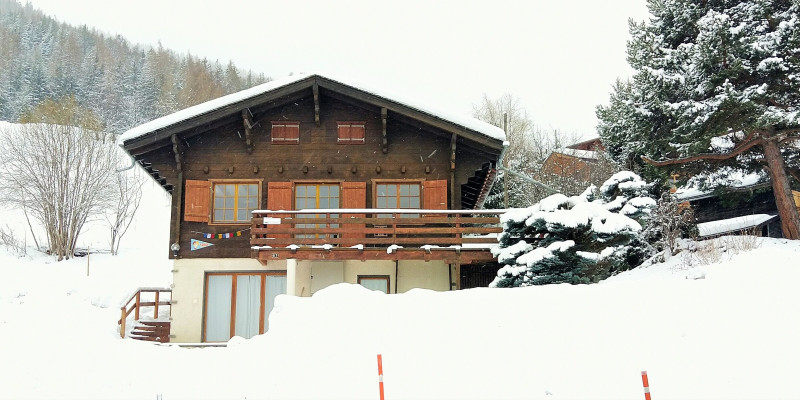 Chalet en hiver